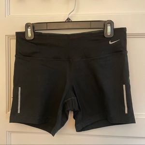 Nike dri fit black bicycle shorts